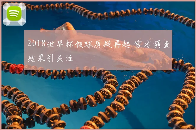 2018世界杯假球质疑再起 官方调查结果引关注